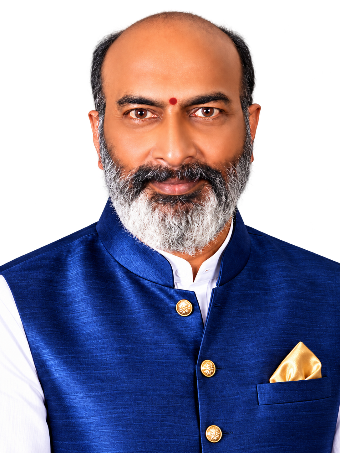 Portrait of Dr. RajTrinath A V, founder of Bharat Market Pro